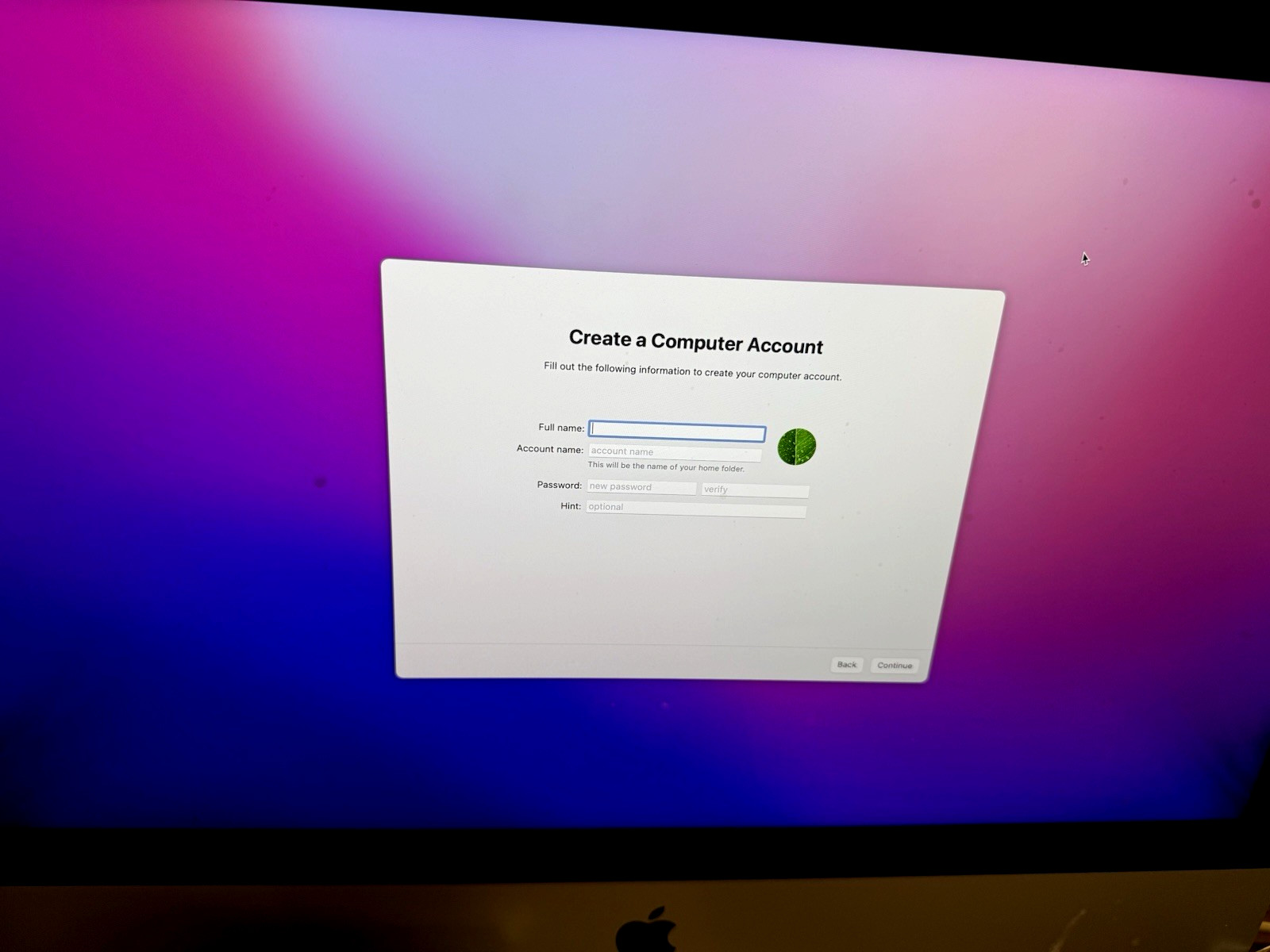 Apple iMac #A1418 (Late 2015) 21.5 Apple iMac #A1418 (Late 2015) 21.5