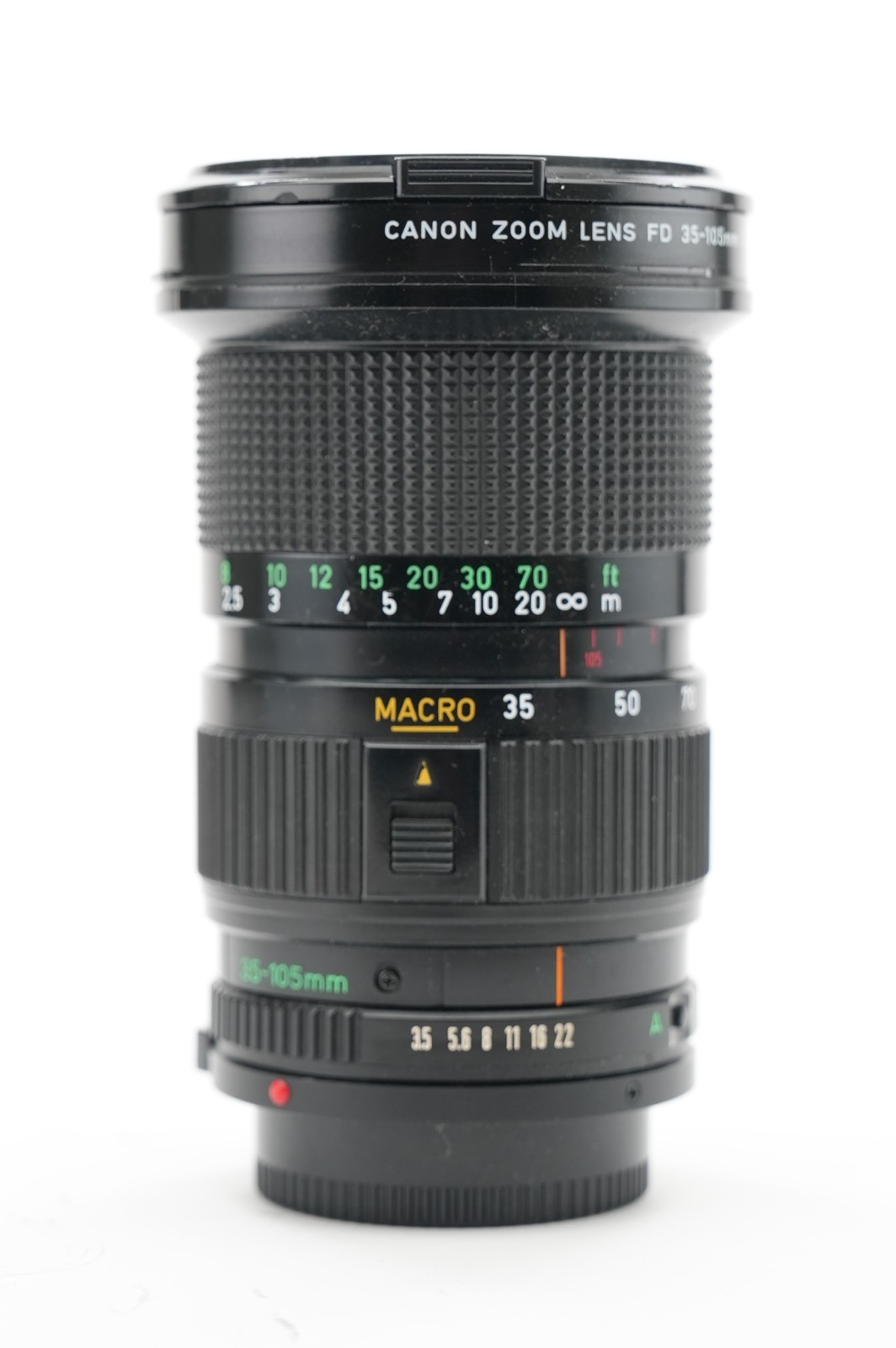 Canon nFD 35-105mm f/3.5 Macro Zoom Tested w/ Caps MINT Canon nFD 35-105mm f/3.5 Macro Zoom Tested w/ Caps MINT