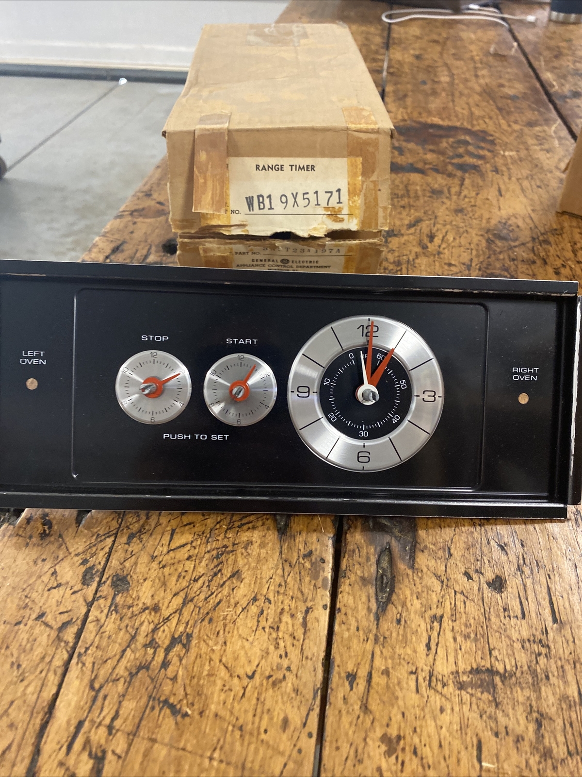 Vintage Appliance General Electric Range Timer NOS General Electric 3ast23a197a Vintage Appliance General Electric Range Timer NOS General Electric 3ast23a197a