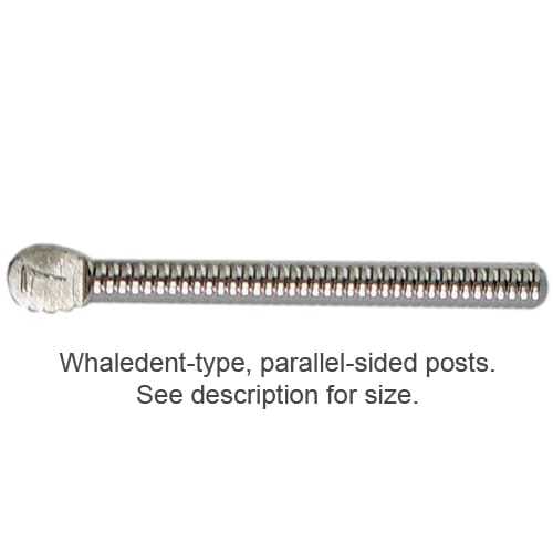 Johnson-Promident #4.5 Whaledent-Type Titanium Posts, 25/pk Johnson-Promident #4.5 Whaledent-Type Titanium Posts, 25/pk