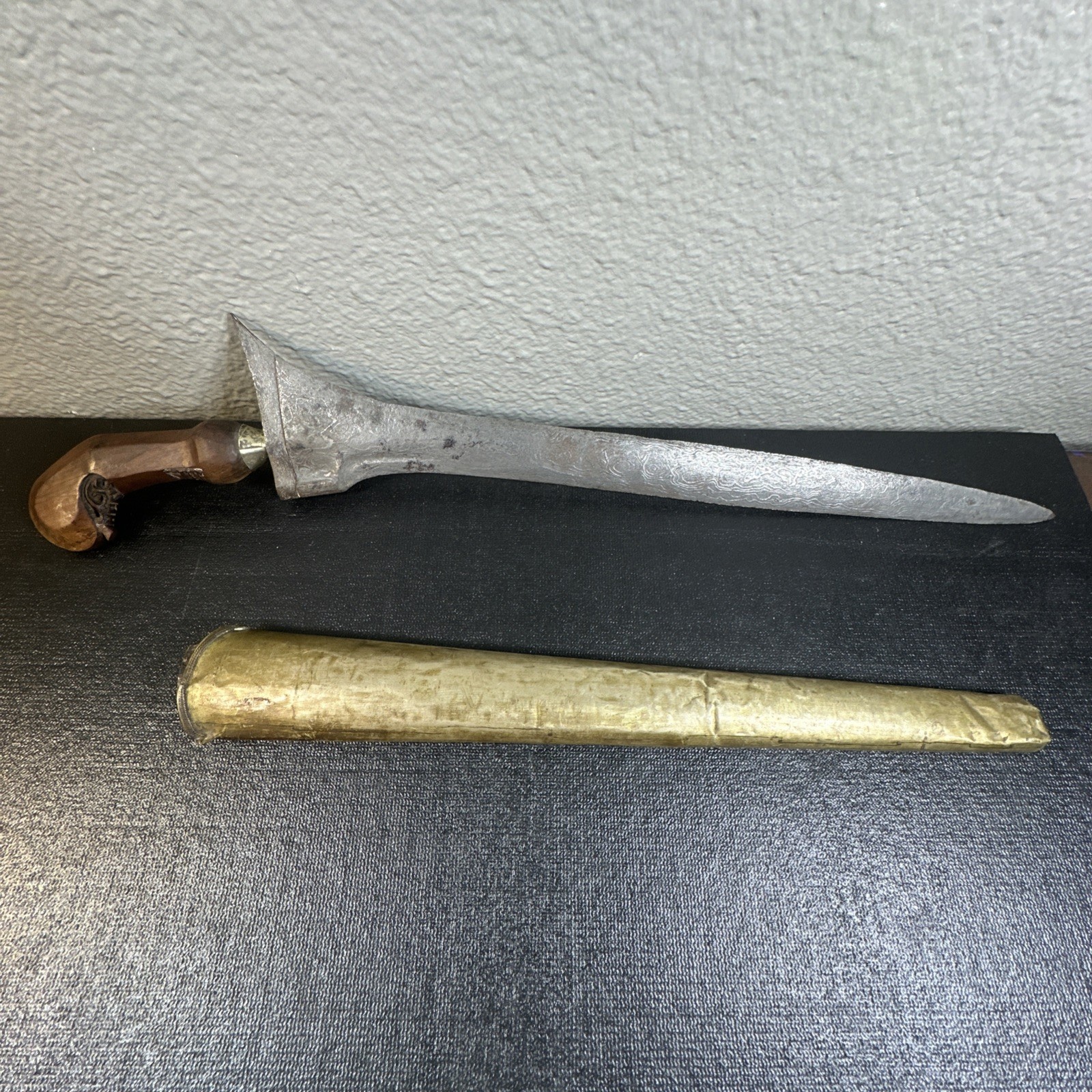 Antique Indonesian Keris/Kris Dagger/knife - 19th Century Damascus Antique Indonesian Keris/Kris Dagger/knife - 19th Century Damascus