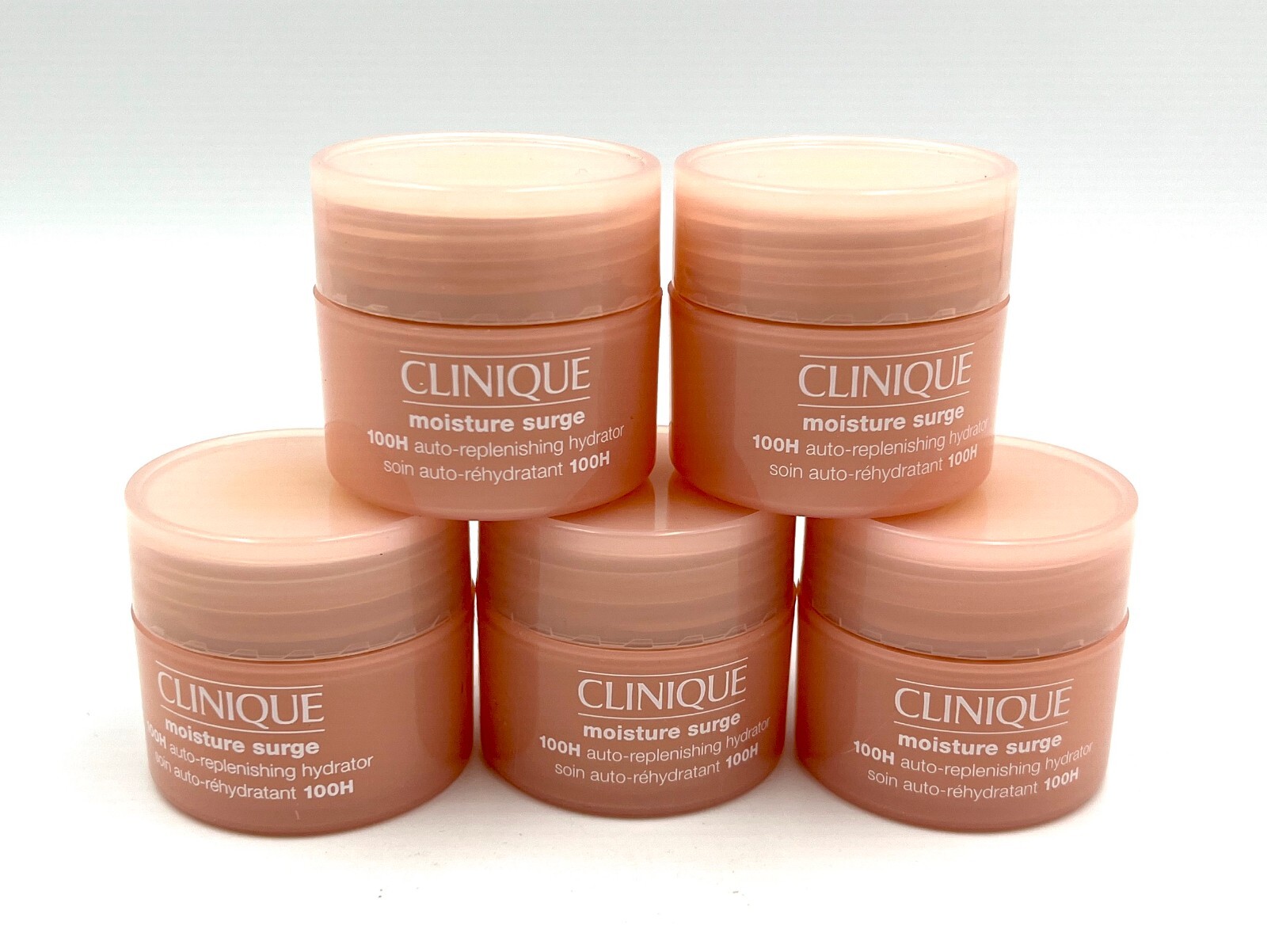 Lot 5: Clinique Moisture Surge 100H Auto-Replenishing Hydrator 0.5 oz *5 =2.5 oz