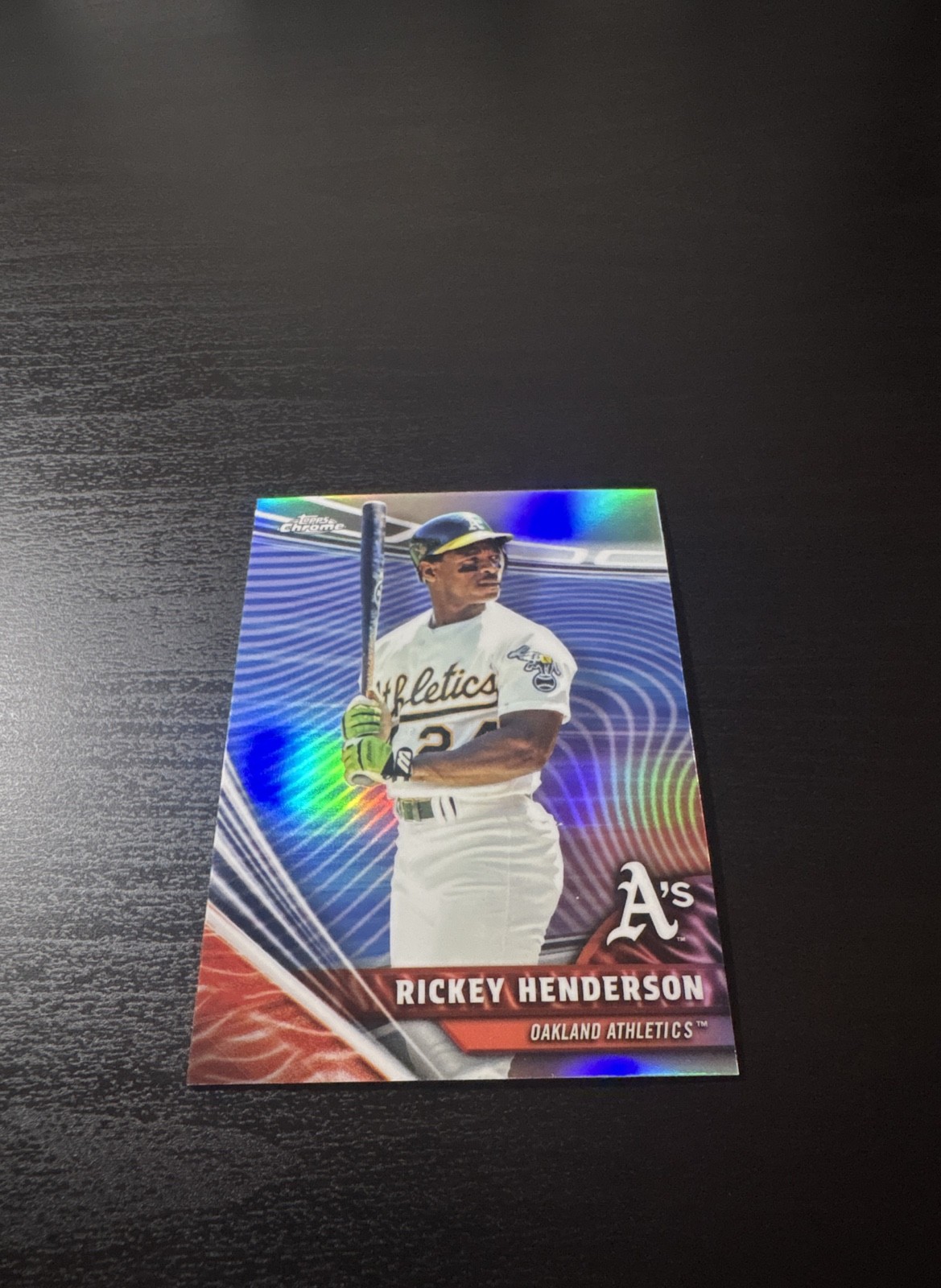 2026 Topps Chrome - Rivals Home Rickey Henderson #RVH-9 2026 Topps Chrome - Rivals Home Rickey Henderson #RVH-9