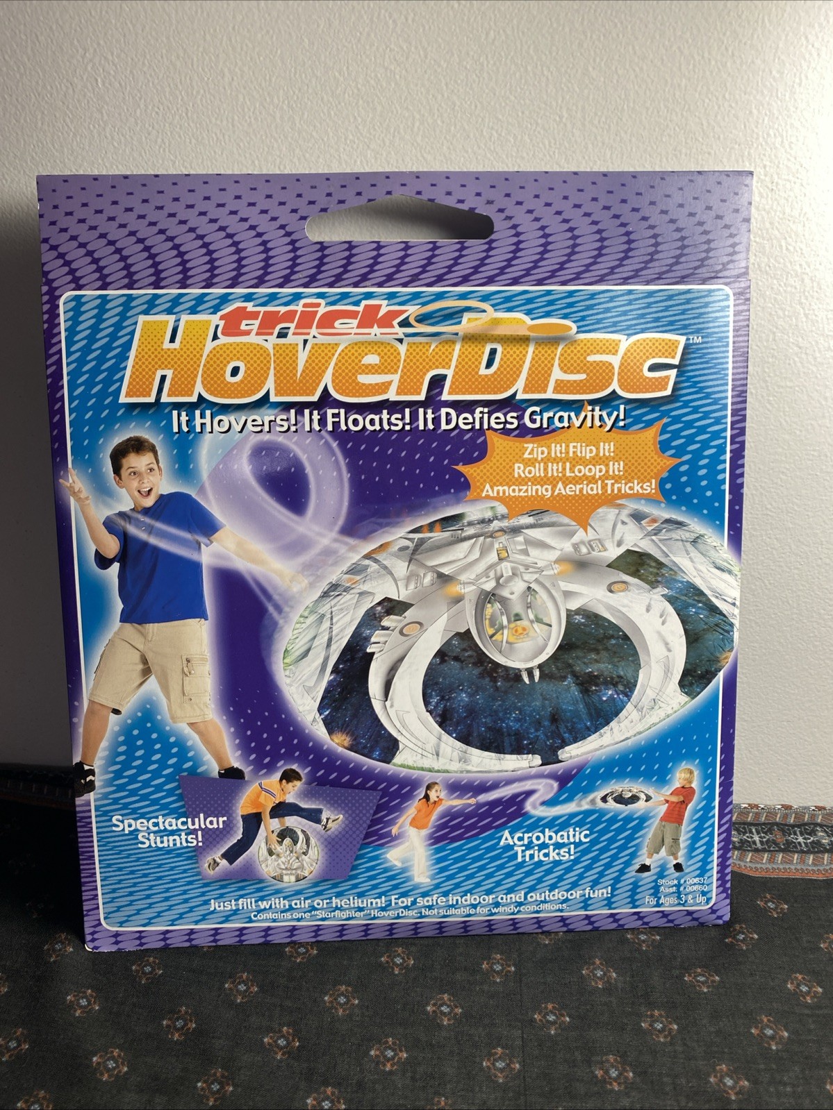 2003 Trick HoverDisc Inflatable Hover Disc Toy Floats & Defies Gravity New 2003 Trick HoverDisc Inflatable Hover Disc Toy Floats & Defies Gravity New