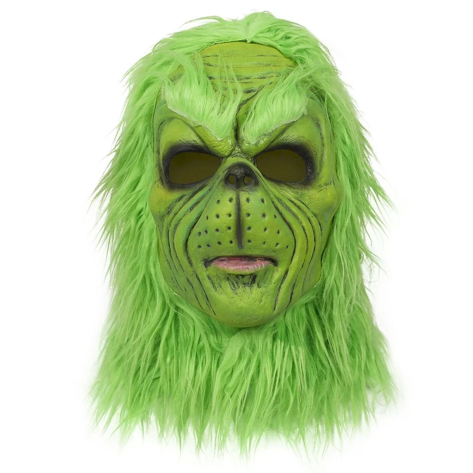 Christmas Green Cosplay Adult Plush Christmas Suit Costume Christmas Holiday Christmas Green Cosplay Adult Plush Christmas Suit Costume Christmas Holiday