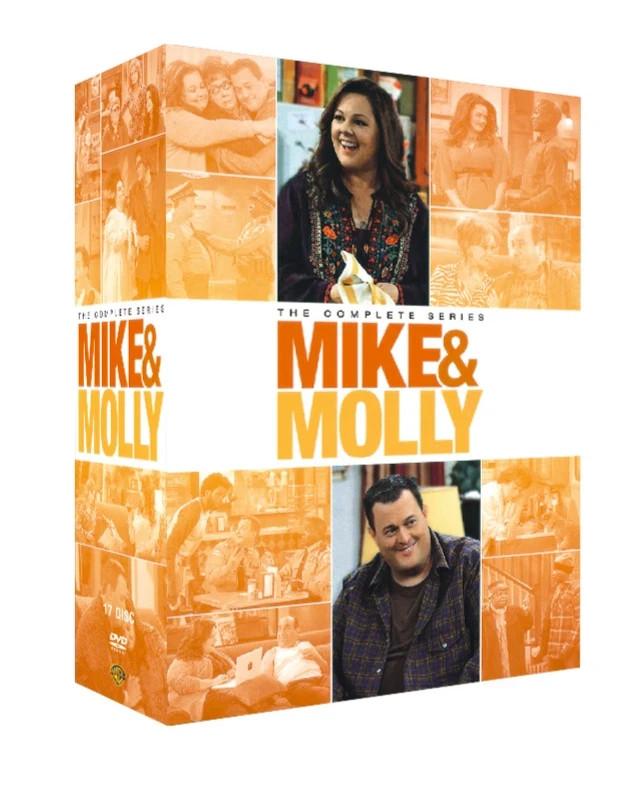 Mike and Molly: The Complete TV Series Seasons 1-6 (DVD 2016 17-Disc Set) Mike and Molly: The Complete TV Series Seasons 1-6 (DVD 2016 17-Disc Set)