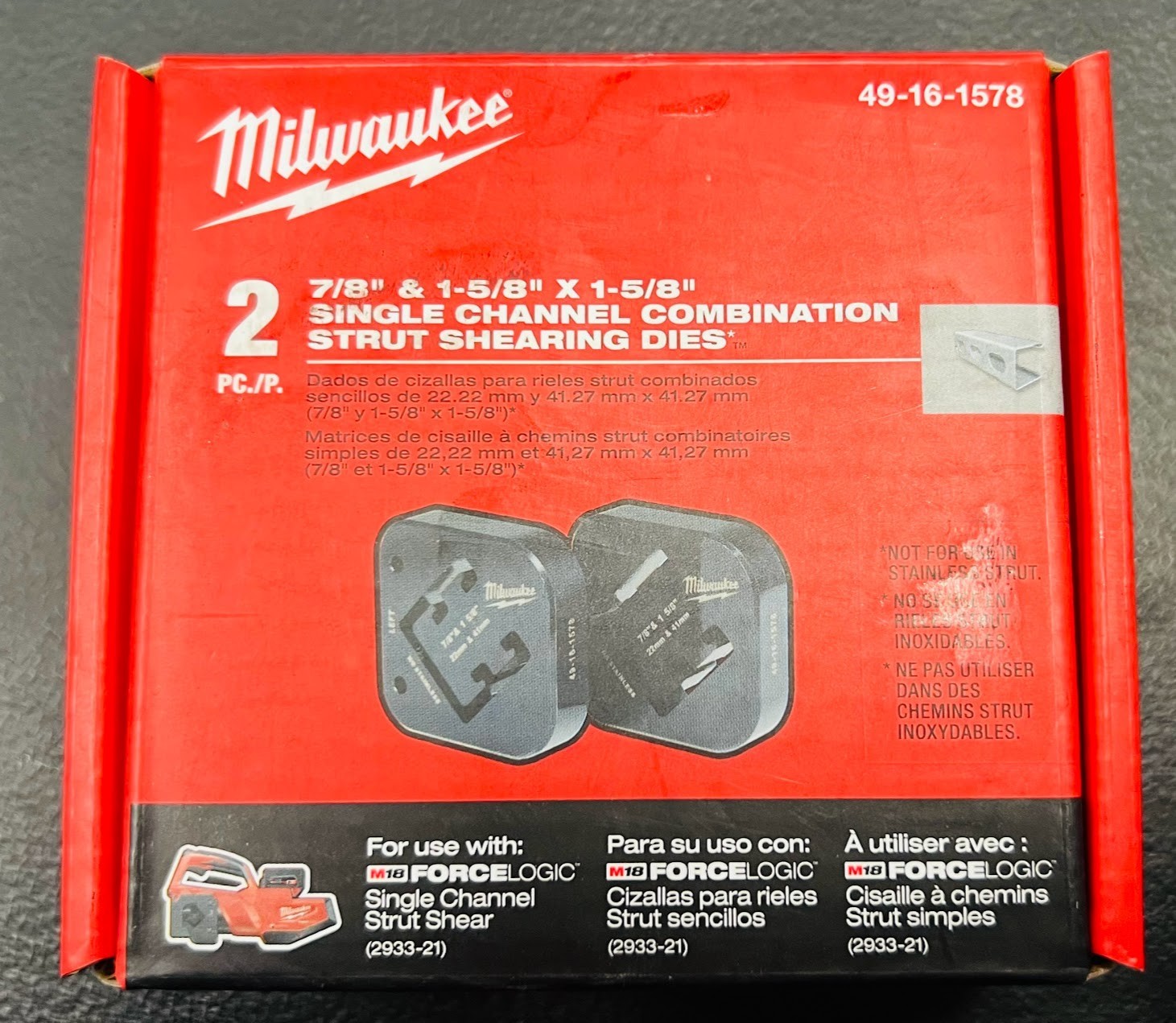 Milwaukee 2pc 7/8\