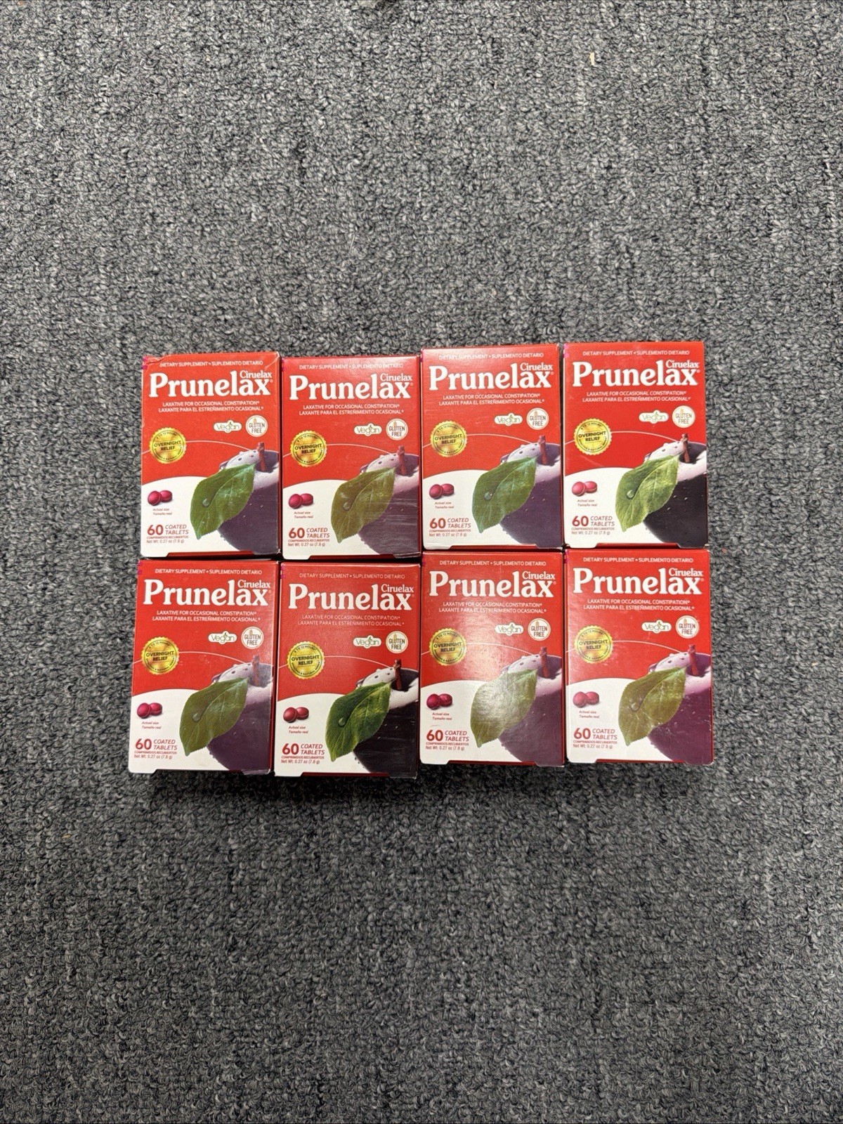 8x Prunelax Ciruelax Minitabs Natural Laxative Supplement Tablets 60 Exp:9/26 8x Prunelax Ciruelax Minitabs Natural Laxative Supplement Tablets 60 Exp:9/26