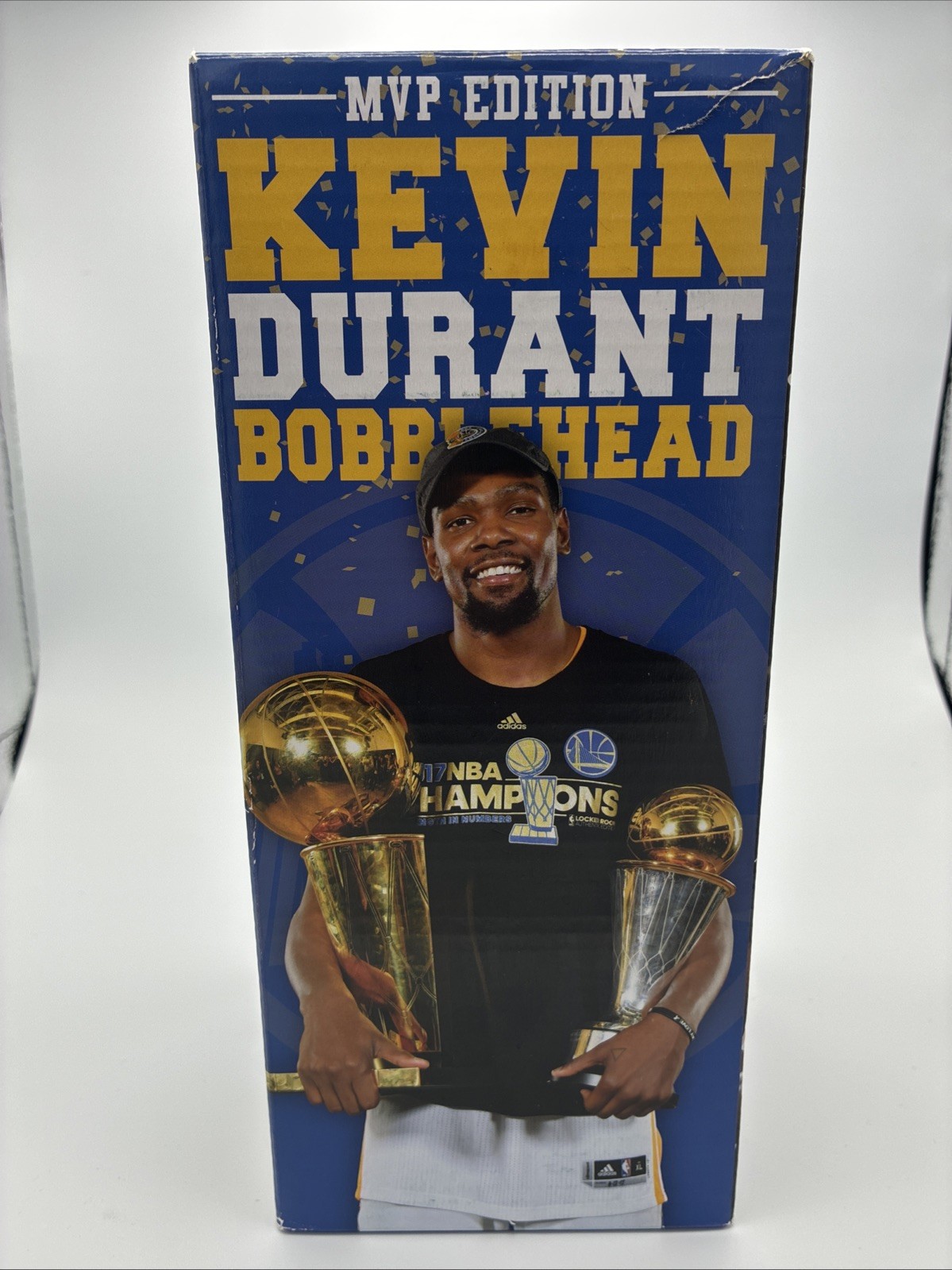 Kevin Durant Bobblehead Finals MVP Edition Golden State Warriors - 2017 - NIB