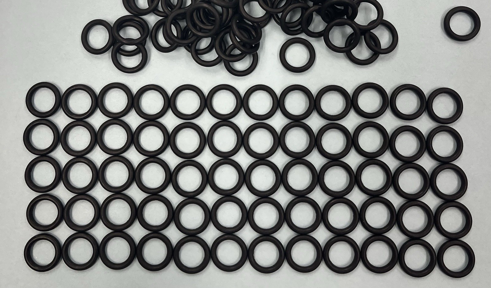 50 Gi Joe O Rings for waistband rubber replacement vintage repair 3.75 figures