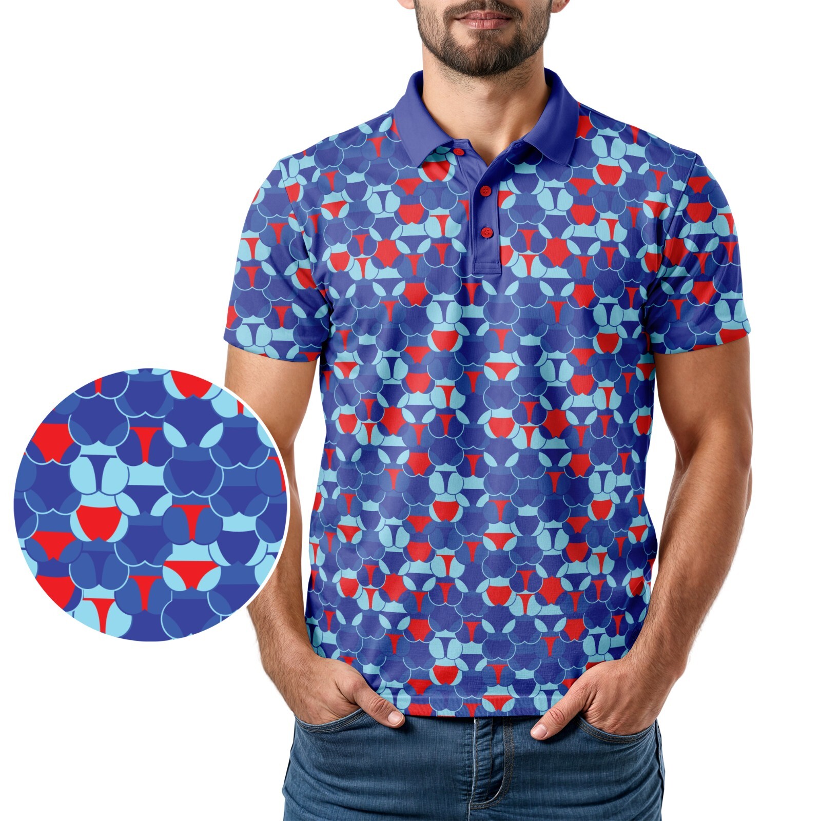 Crude Funny Golf Polo Shirts Men UPF Dry Fit Performance Moisture Wicking Hawaii Crude Funny Golf Polo Shirts Men UPF Dry Fit Performance Moisture Wicking Hawaii
