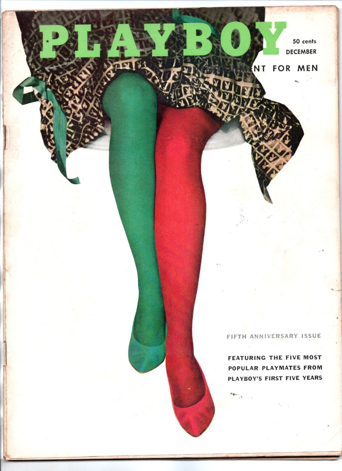 Vintage 1958 Vol 5 NO 12 Dec Fifth Anniversary Issue  VG
