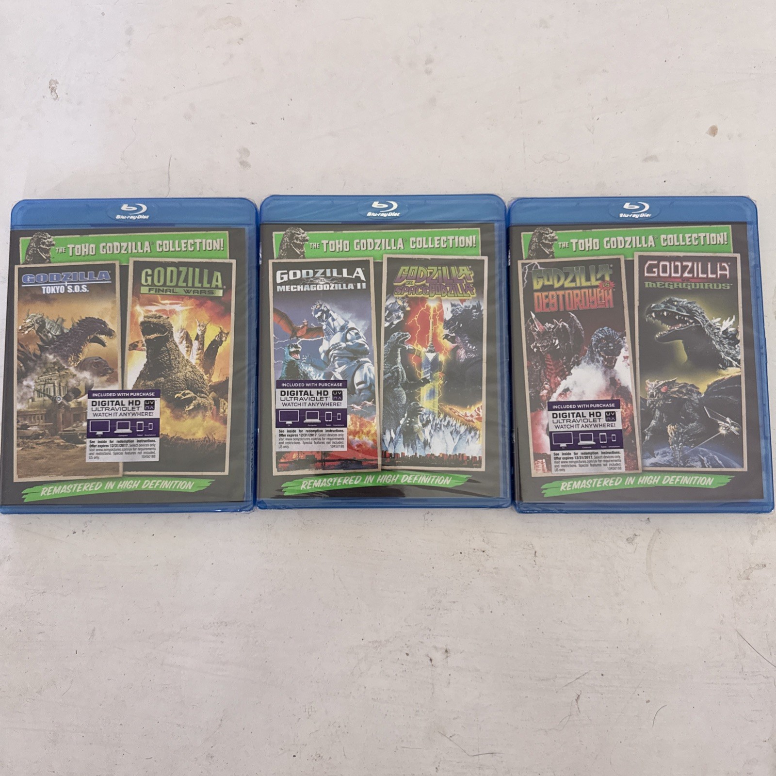Toho Godzilla Blu-ray Collection - Three Double Features