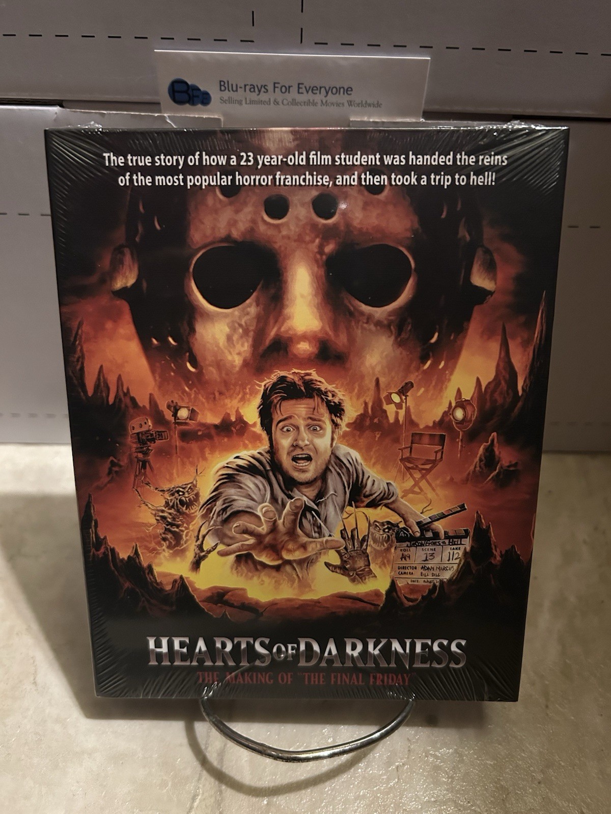 Hearts of Darkness The Making of the Final Friday Slip Cover 2025 Synapse Films