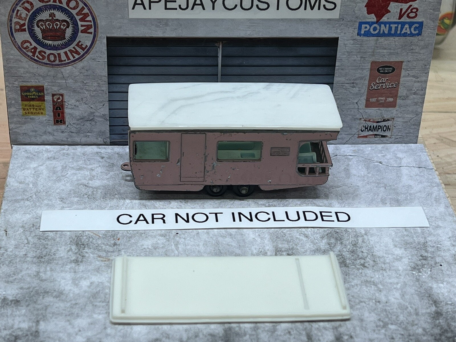 VINTAGE MATCHBOX LESNEY No. 23 TRAILER DIECAST (TOP ONLY)
