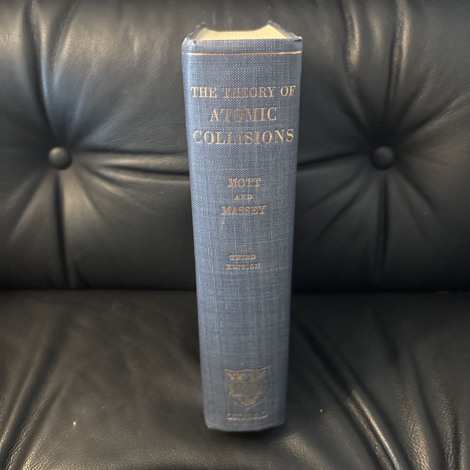 Vintage 1965 Theory of Atomic Collisions 3rd by Mott & Massey