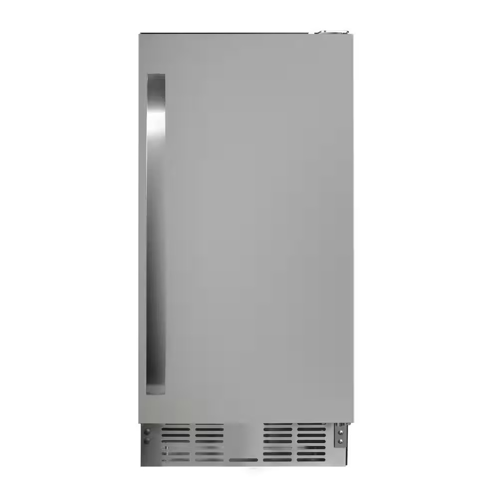 14.9 In., 2.9 Cu. Ft., Mini Refrigerator in Stainless Steel without Freezer
