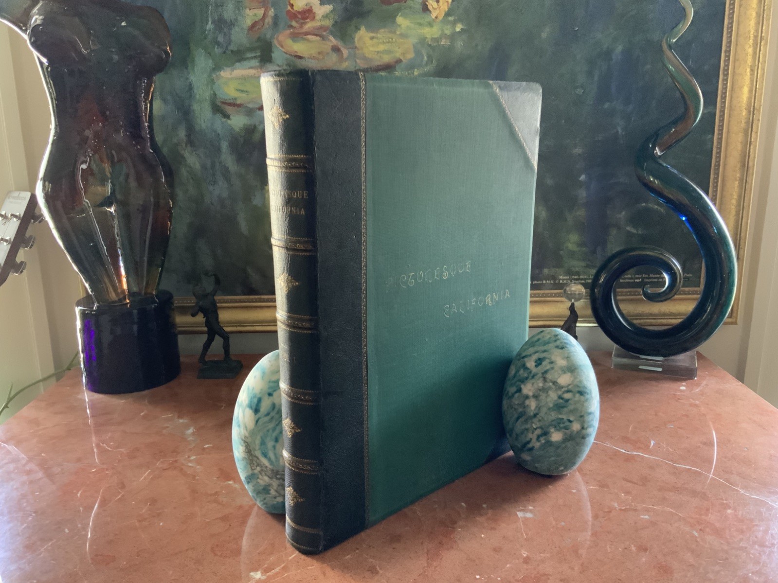 PICTURESQUE CALIFORNIA  Vol 1 ONLY John Muir Alaska to Mexico 1st Edition 1888