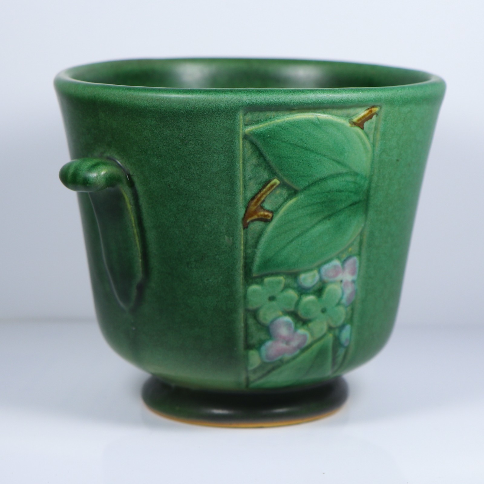 1920s Weller Pottery Art Deco Velva Green 4