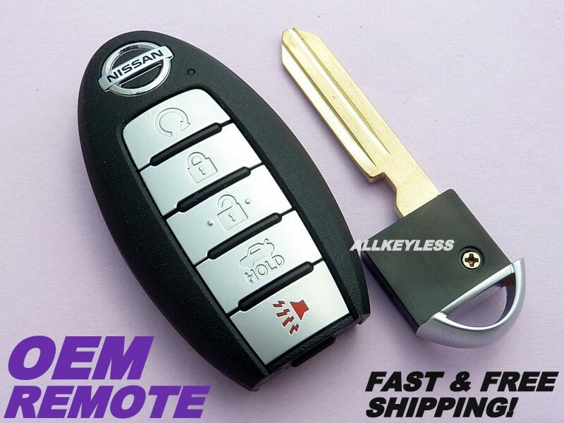 OEM 2019-2023 NISSAN ALTIMA VERSA Proxy smart keyless remote key fob KR5TXN4