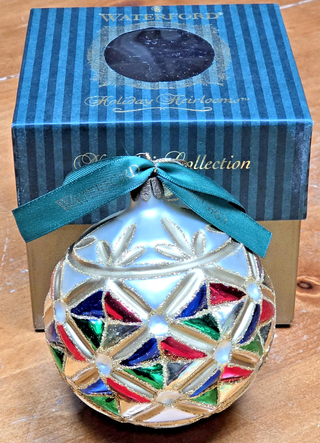 Vintage 2001 Waterford Poland Holiday Heirlooms \