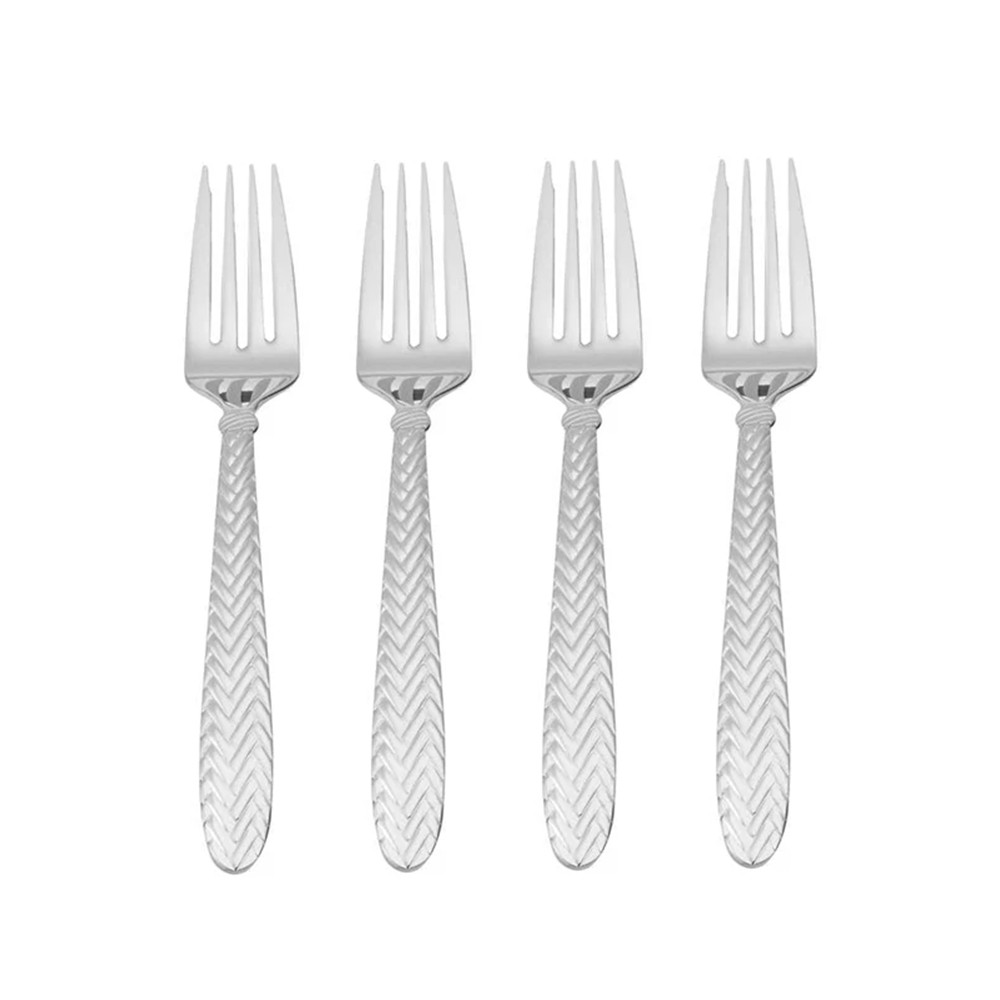 Wallace Reins 18/10 Stainless Steel Salad Fork (Set of Four)