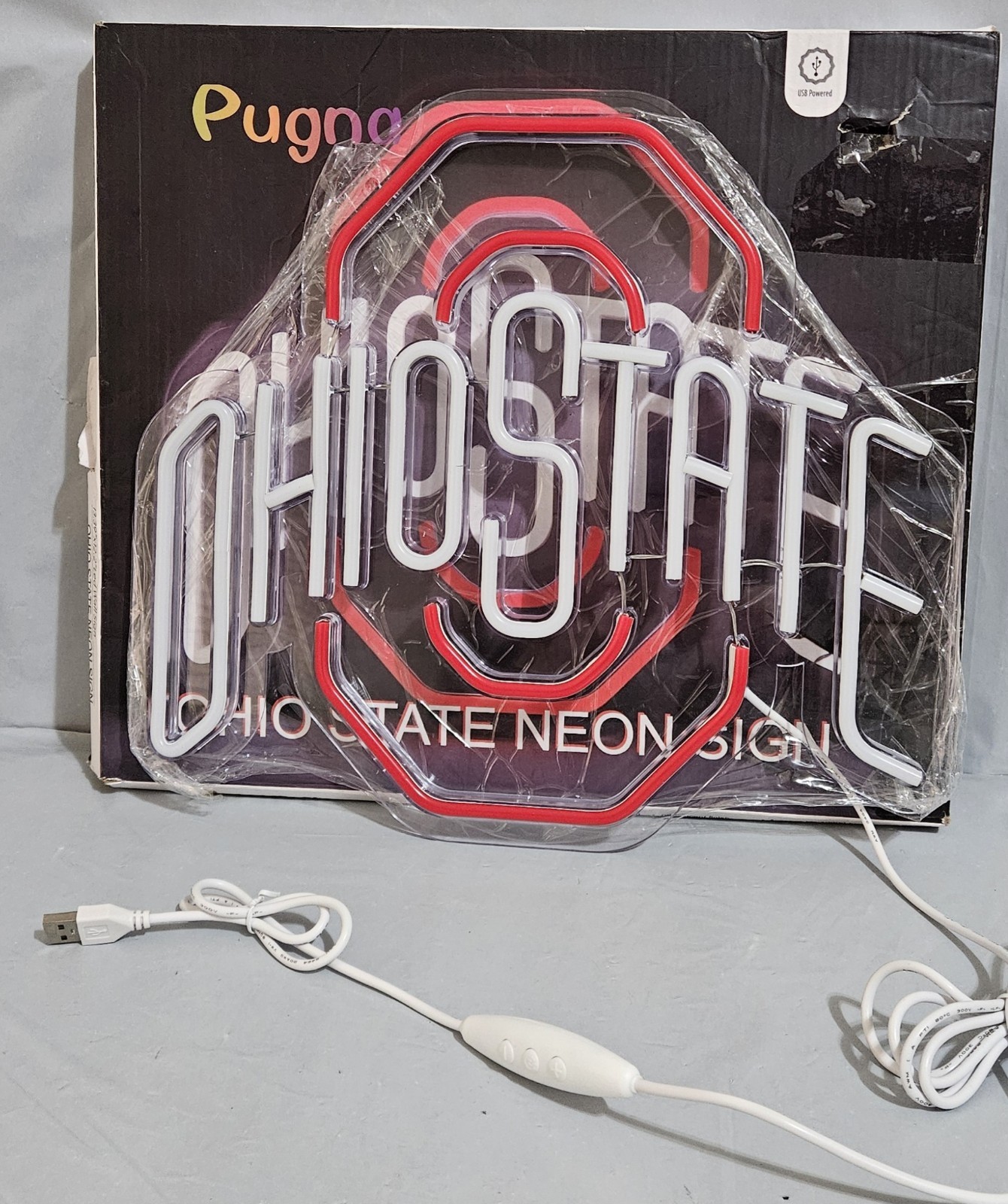 Pugna Ohio State University Neon Sign 13.39\ Pugna Ohio State University Neon Sign 13.39\