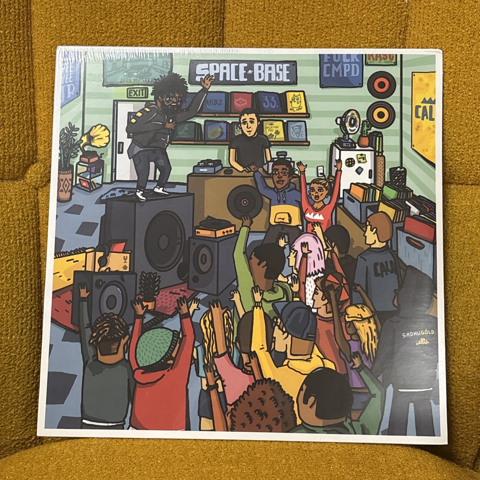 Infinite Wisdom (Food for Thought 3) Vinyl Lord Jah-Monte Ogbon #42/100 New Rare