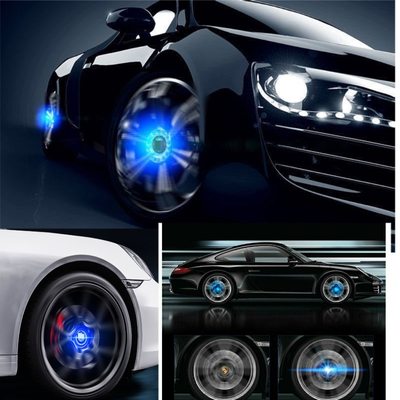 4PCS 56mm Self-Powered Floating LED Wheel Hub Light Caps for BMW 4PCS 56mm Self-Powered Floating LED Wheel Hub Light Caps for BMW