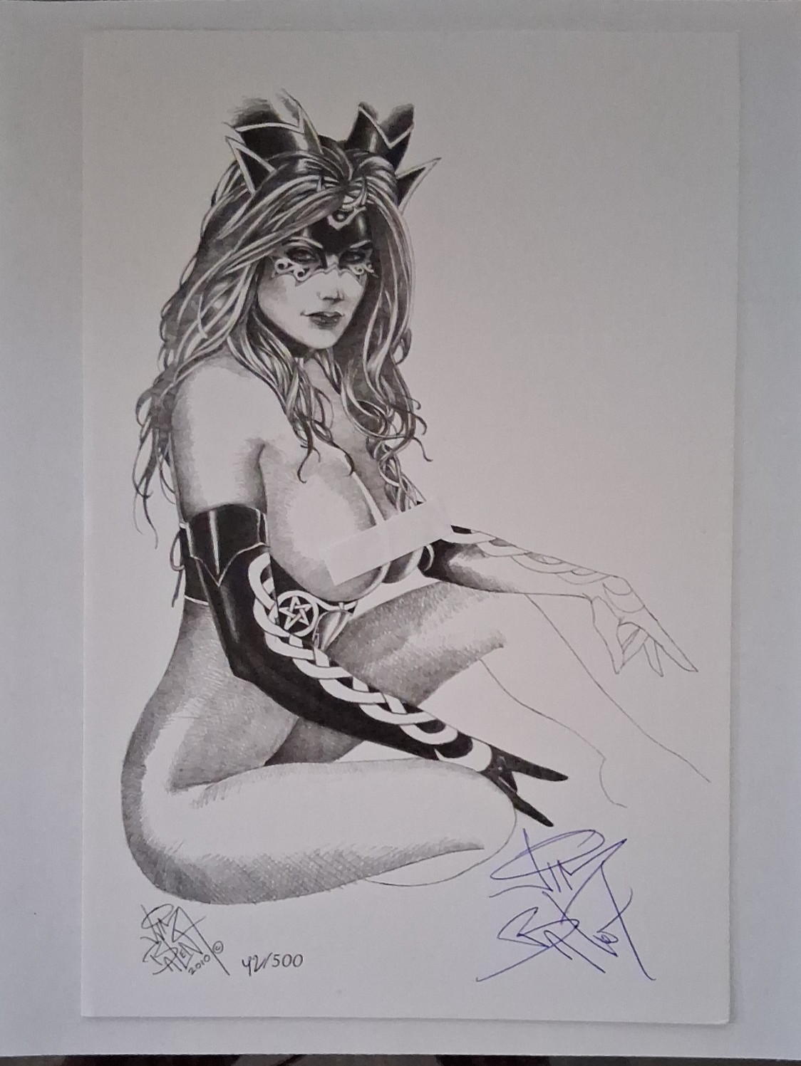 2010 Jim Balent\'s - TAROT: Witch of the Black Rose Signed Lithograph  #42/500