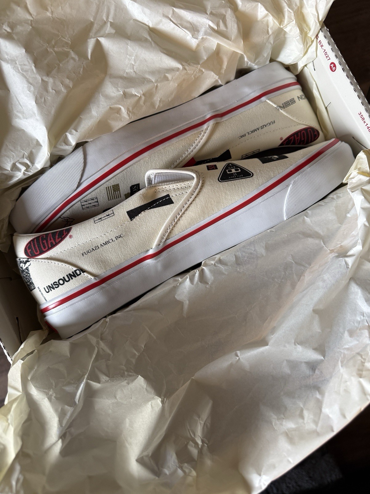 Fugazi X Vans Classic Slip-On 98 Fugazi X Vans Classic Slip-On 98