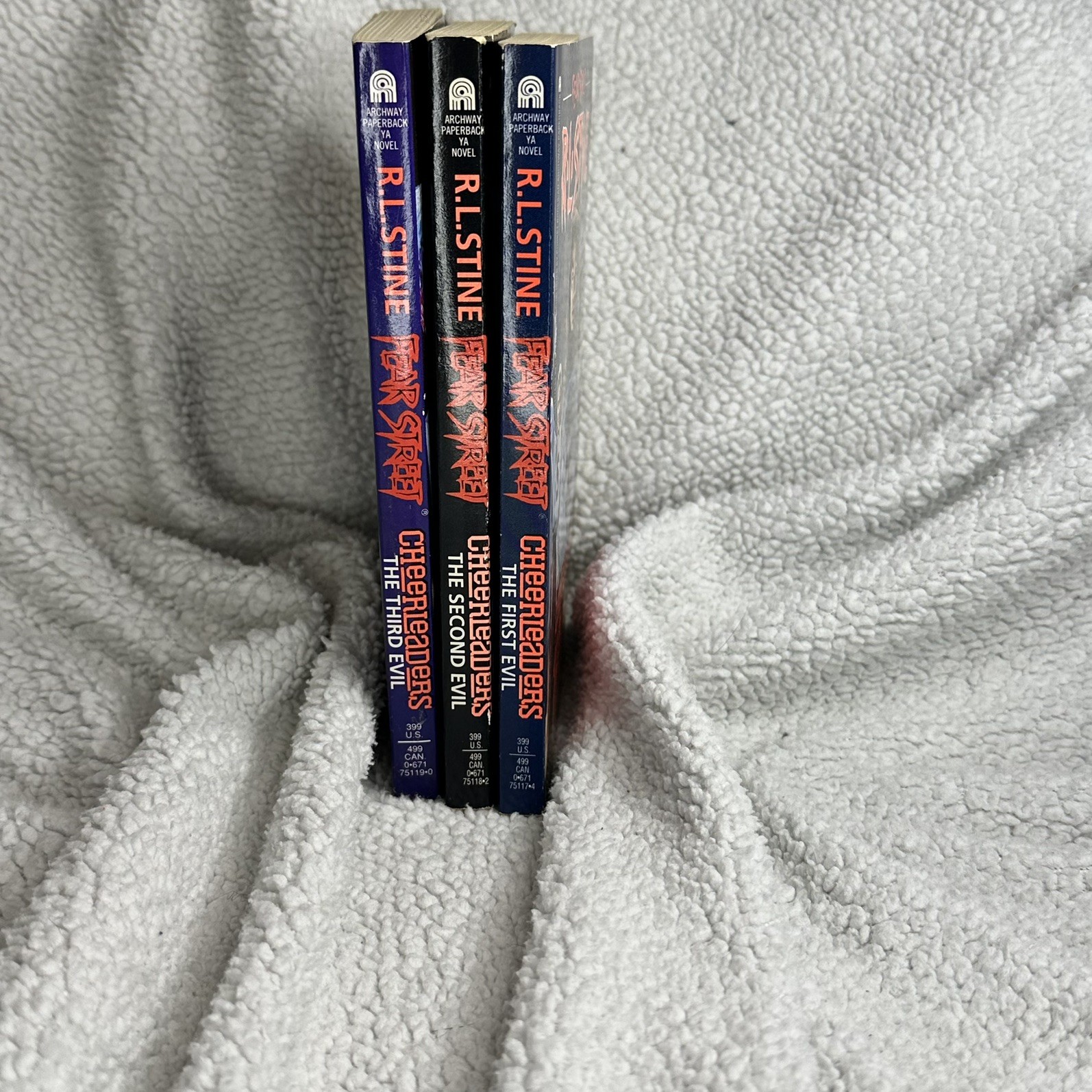 RL Stine Fear Street Cheerleaders Trilogy 1st 2nd 3rd evil Horror books set RL Stine Fear Street Cheerleaders Trilogy 1st 2nd 3rd evil Horror books set