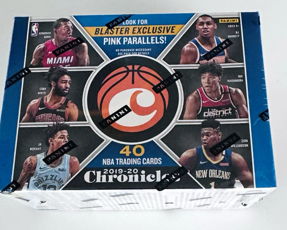 Panini 2019-20 Chronicles NBA Basketball Blaster Box 40 Cards Blaster Exclusive Panini 2019-20 Chronicles NBA Basketball Blaster Box 40 Cards Blaster Exclusive