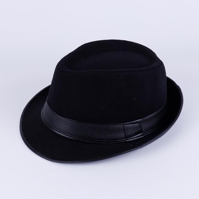 Plaid Tweed Fedora Hat Men Women Trilby Cuban Cap Panama Floral Winter