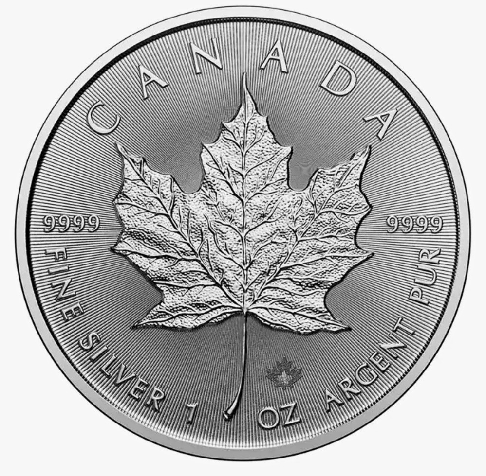 CHEAPEST ON EBAY1oz Pure Silver .999 Coin Canadian Maple Leaf 2026 SIGMA TESTED