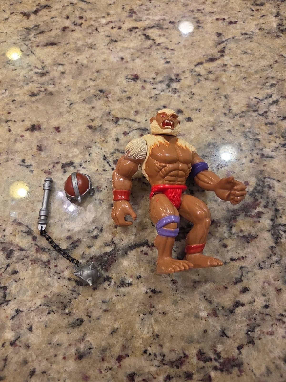 Vintage 1985 Thundercats Monkian Action Figure LJN 100% Complete Working 80s