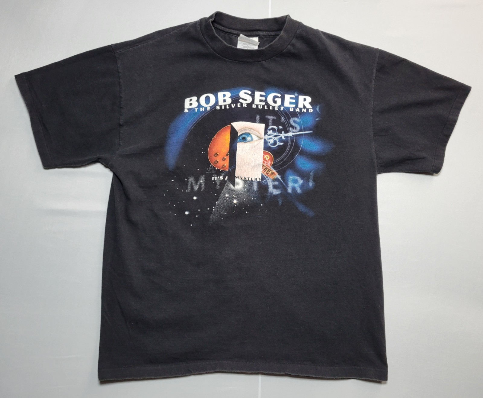 Vintage 1996 Bob Seger & The Silver Bullet Band It’s A Mystery Tour T-Shirt L