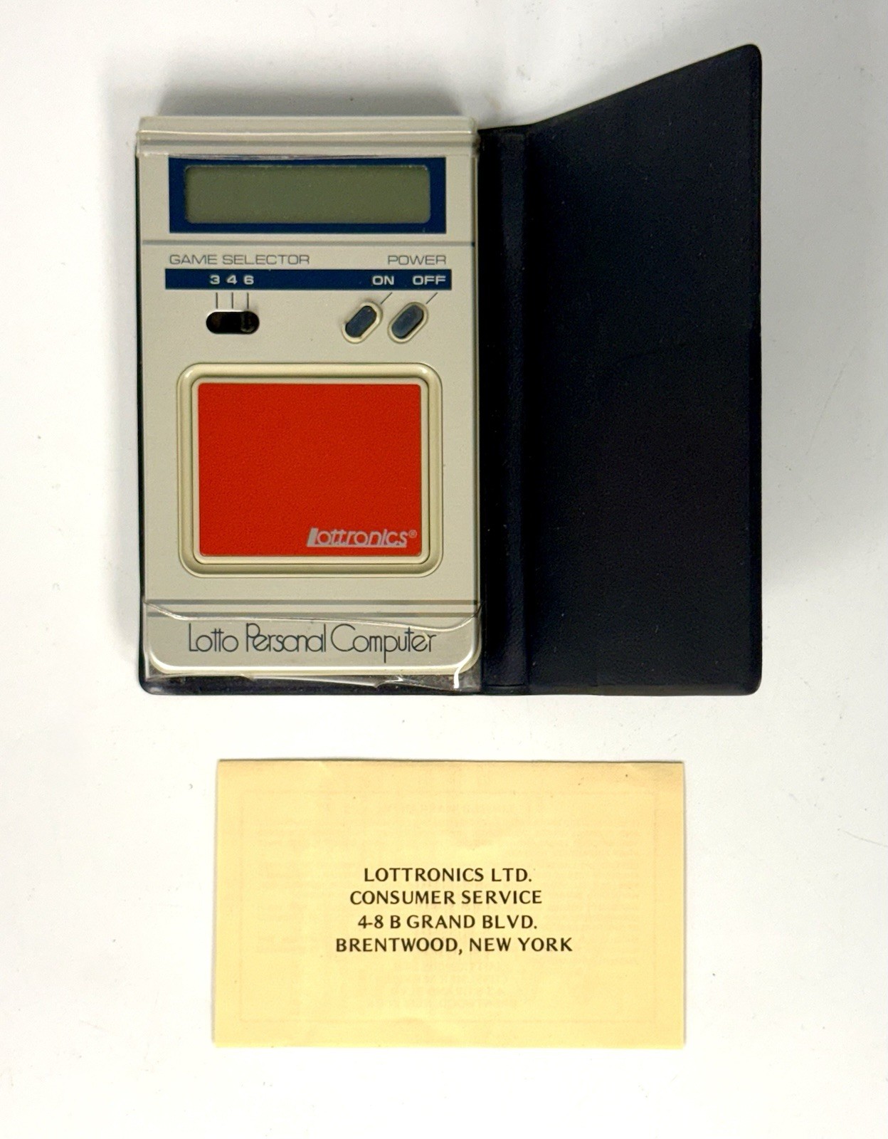 Lottronics Vintage Lotto Personal Computer Random Number Generator Retro Lottronics Vintage Lotto Personal Computer Random Number Generator Retro