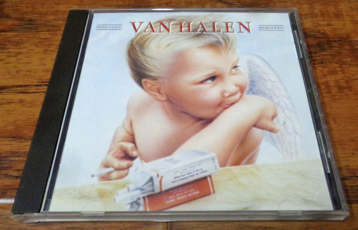 VAN HALEN - 1984 CD WEST GERMAN TARGET DISC (WARNER 9 23985-2 1983) NEAR PERFECT