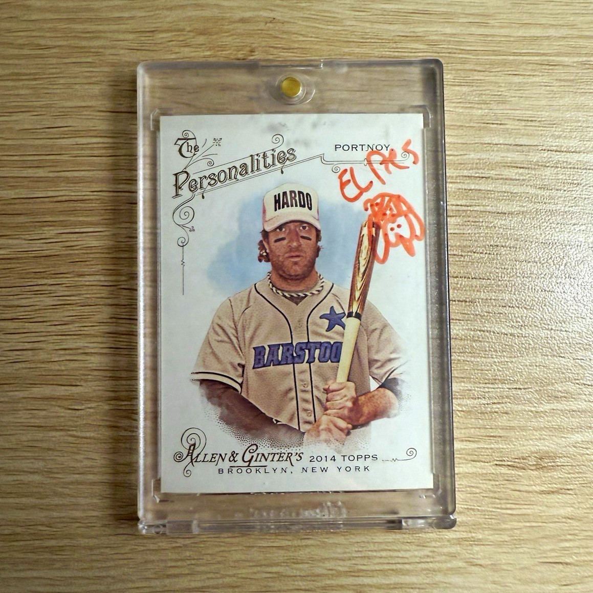 Topps 2014 Allen & Ginter The Personalities Dave Portnoy Auto #241 Barstool 