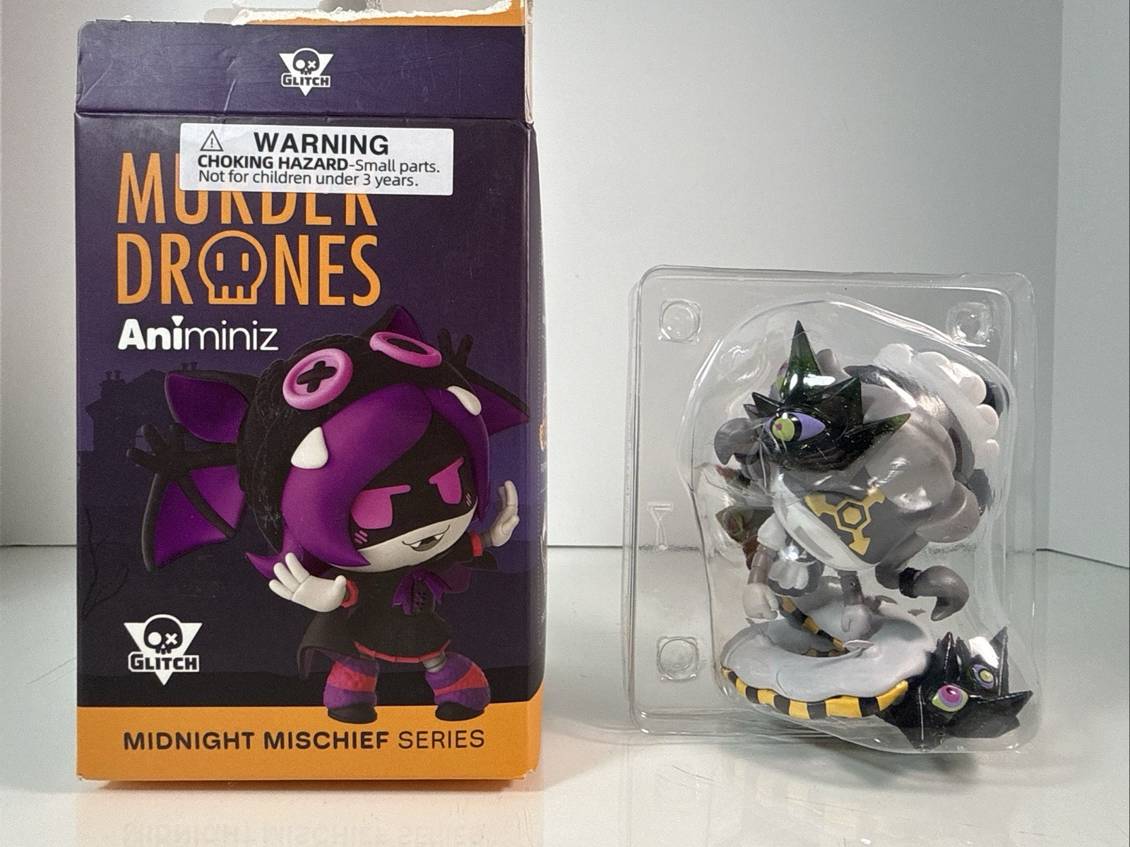 New Glitch Animiniz Murder Drones Abstracting Manor Cyn Super Chase Vinyl Figure