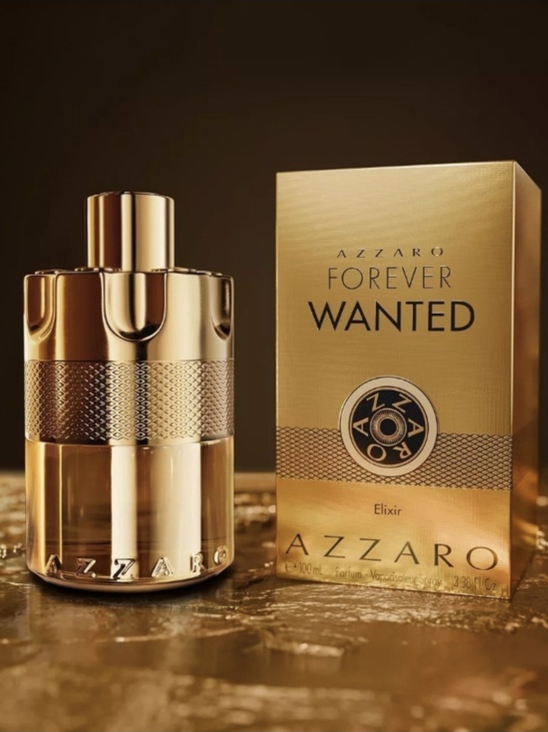Azzaro Forever Wanted Elixir Parfum Spray 3.38oz/100ml Men New In Box 