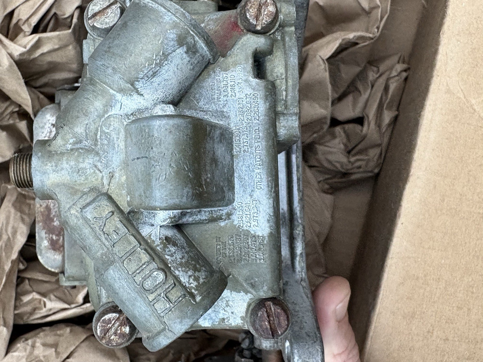 Vintage Holley 4150 Marine Carburetor 650 CFM