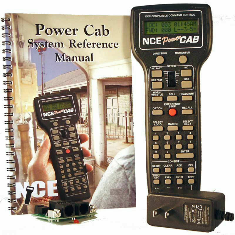 NCE 25 Power Cab Complete DCC Starter Set N HO SCALE NCE 5240025  NEW UNOPENED