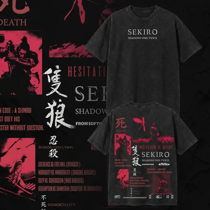 Sekiro Graphic Tee Streetwear T-Shirt