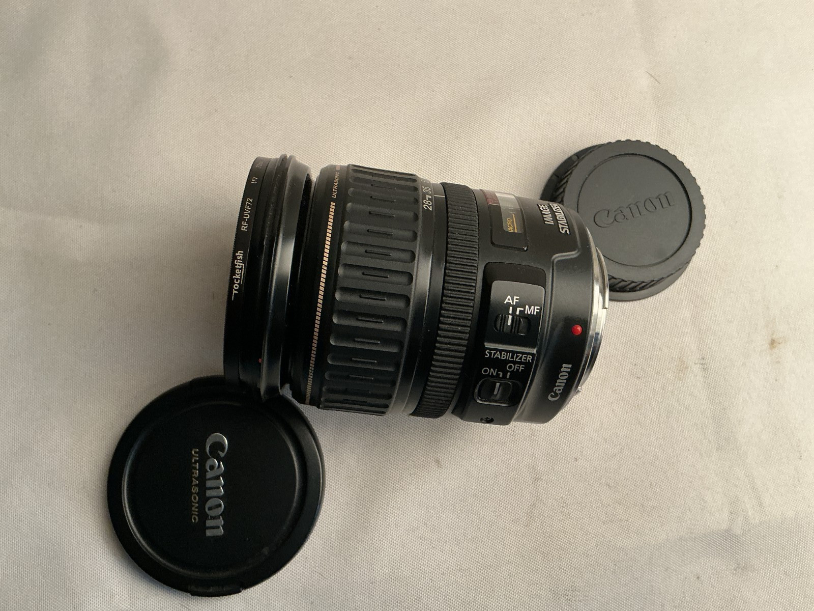 Canon EF 28-135 mm f/3.5-5.6 IS USM Lens + Filter