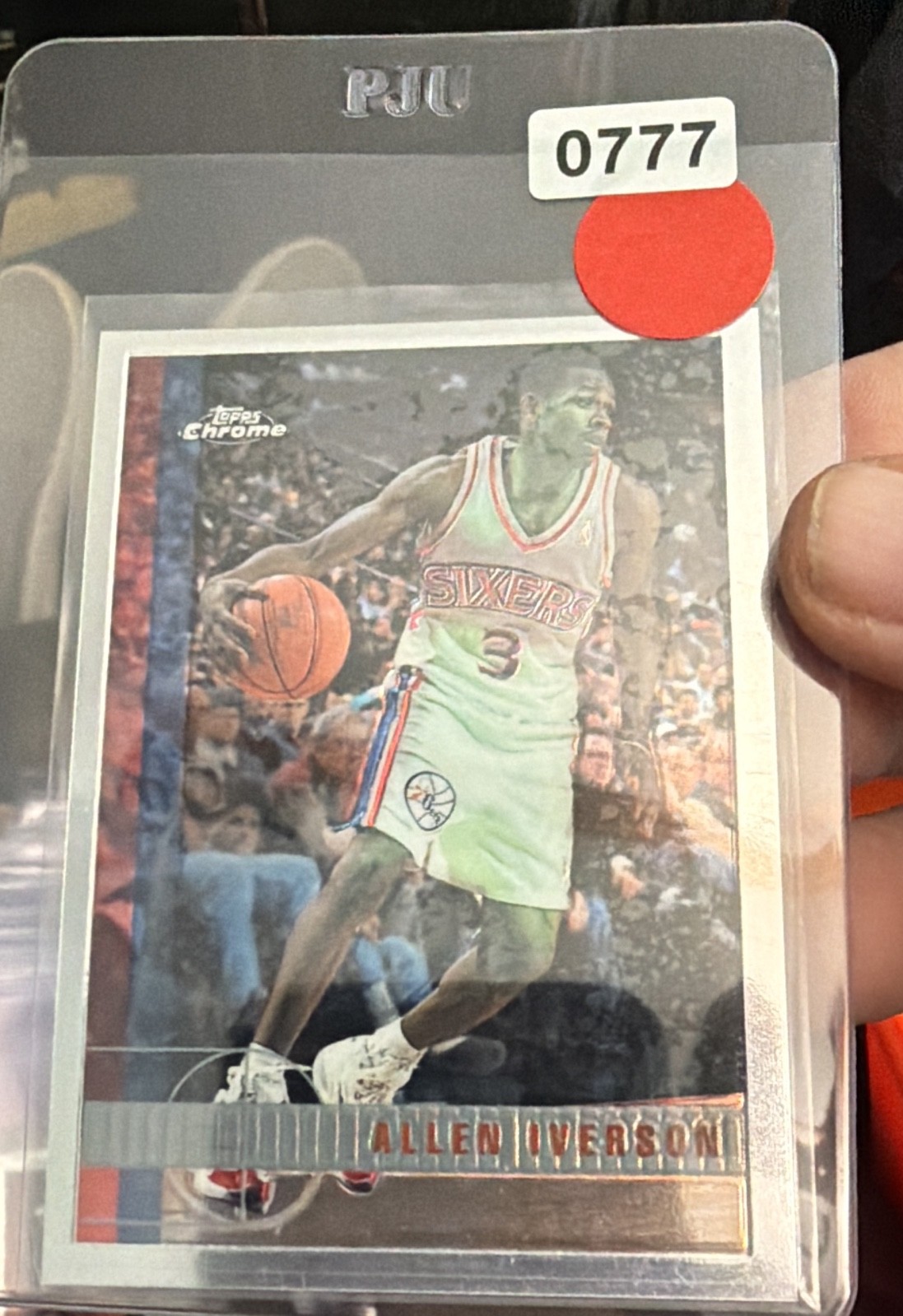 1997-98 Topps Chrome - Allen Iverson #54 (777)-79