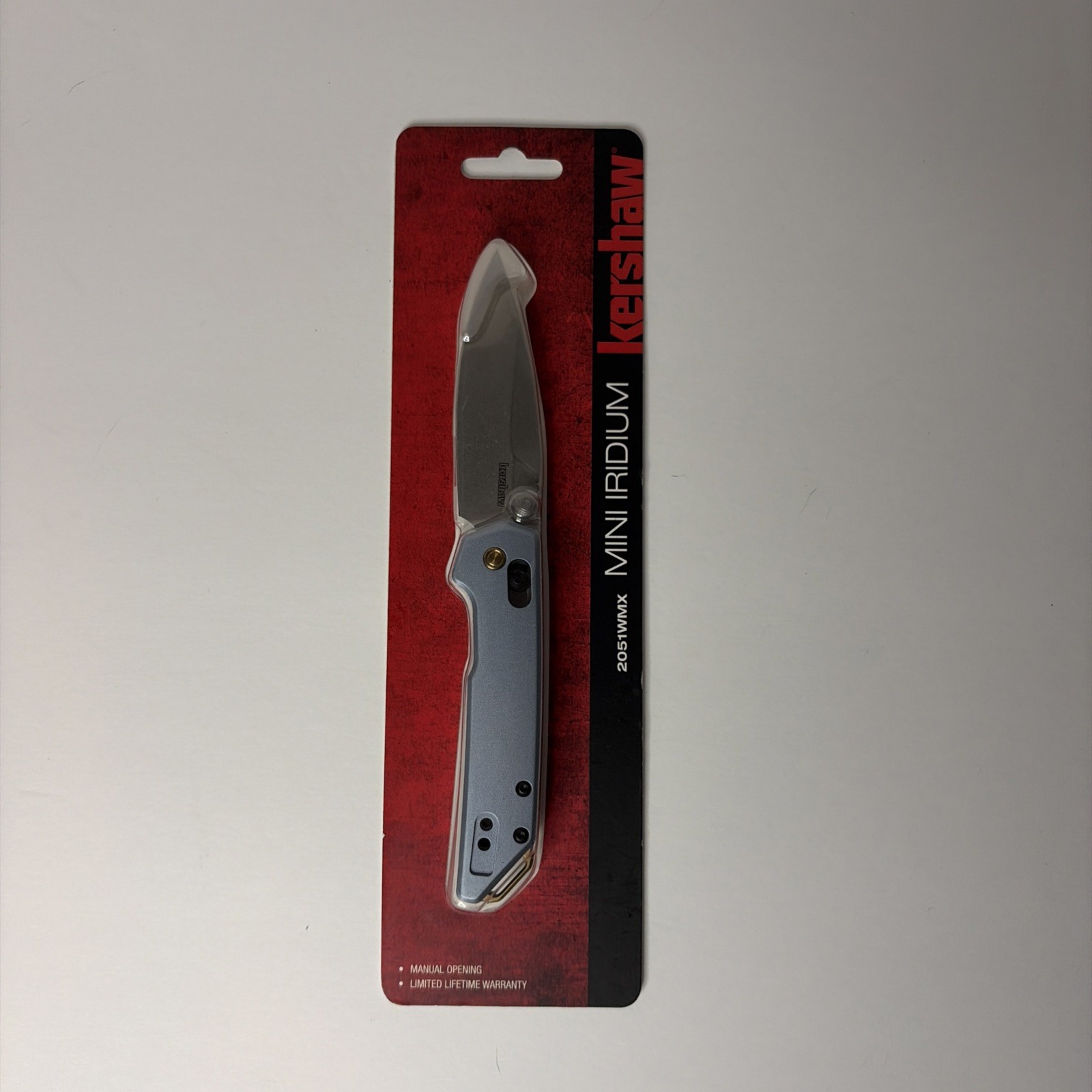 NEW SEALED Kershaw Mini Iridium 2051WMX Folding Knife Steel D2 Blade FAST SHIP NEW SEALED Kershaw Mini Iridium 2051WMX Folding Knife Steel D2 Blade FAST SHIP