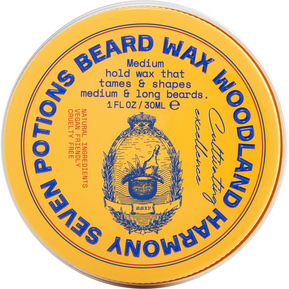 Seven Potions Beard Wax 30ml All Natural, Cruelty Free - 2 Different Scents