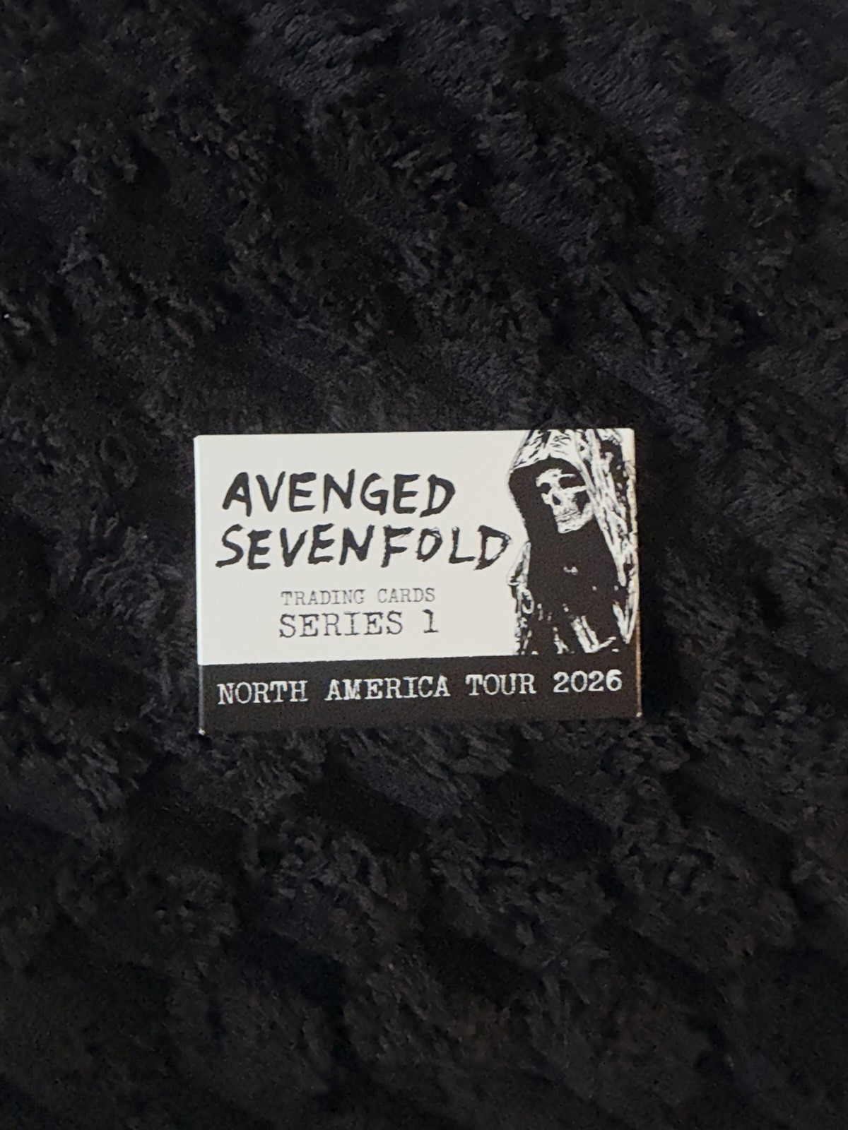 Avenged Sevenfold Series 1 2026 Skeleton Base Rainbow Foil Magma Foil Card Avenged Sevenfold Series 1 2026 Skeleton Base Rainbow Foil Magma Foil Card